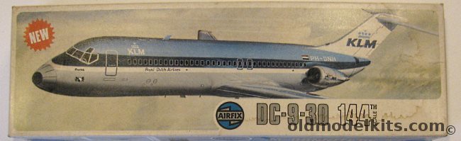 Airfix 1/144 DC-9-30 KLM - (DC-9 30), 03176-5 plastic model kit